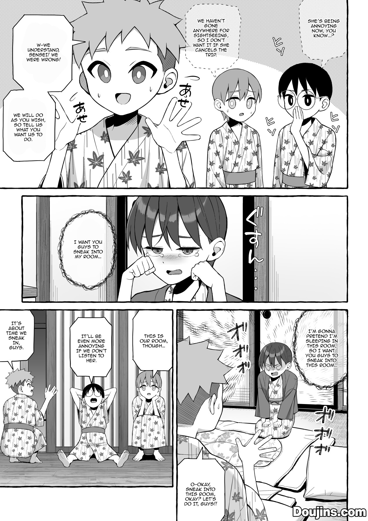 Hentai Manga Comic-How A School Trip Should Be-Read-6